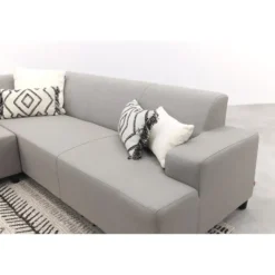 Malaga hoekbank loungeset chaise longue - taupe