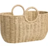Mand Mona naturel papier - 27x40x23 cm