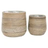 Mand Naturel Rotan - Set Van 2 - Moro Kubu