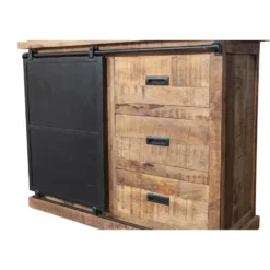 Mangohoutonline - Buffetkast Denver 100cm Met Deurtjes Rechthoekig