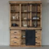 Mangohoutonline - Buffetkast Denver 140cm Recht Rechthoekig Bruin