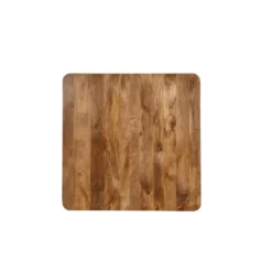 Mangohoutonline - Eettafel Nova Vierkant 110x110cm Vierkant Bruin