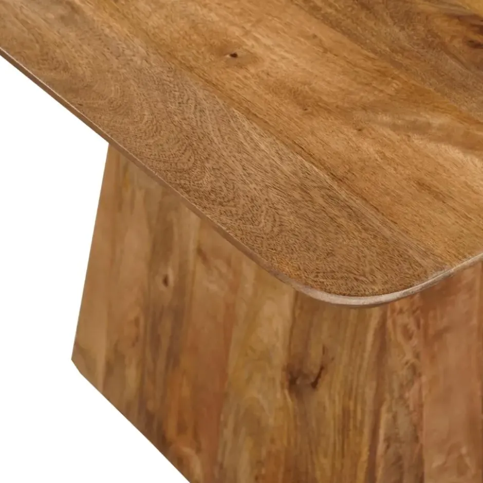 Mangohoutonline - Eettafel Nova Vierkant 110x110cm Vierkant Bruin
