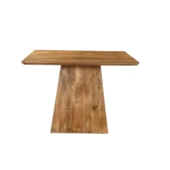 Mangohoutonline - Eettafel Nova Vierkant 110x110cm Vierkant Bruin