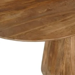 Mangohoutonline - Eettafel Nova Capsule 180x90cm Rechthoekig Bruin