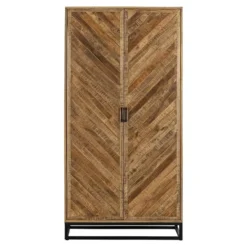 Mangohoutonline - Kast Reno 100cm Rechthoekig - Bruin - Mahom