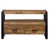 Mangohoutonline - TV Meubel Britt 120cm Rechthoekig - Bruin - Mahom