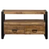 Mangohoutonline - TV Meubel Britt 100cm Rechthoekig - Bruin - Mahom