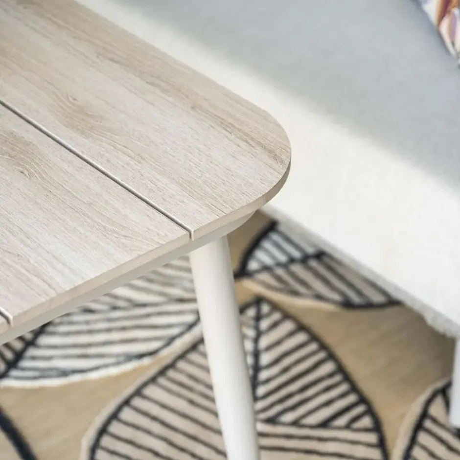 Margriet lounge-dining tuintafel - 160x90 cm - taupe