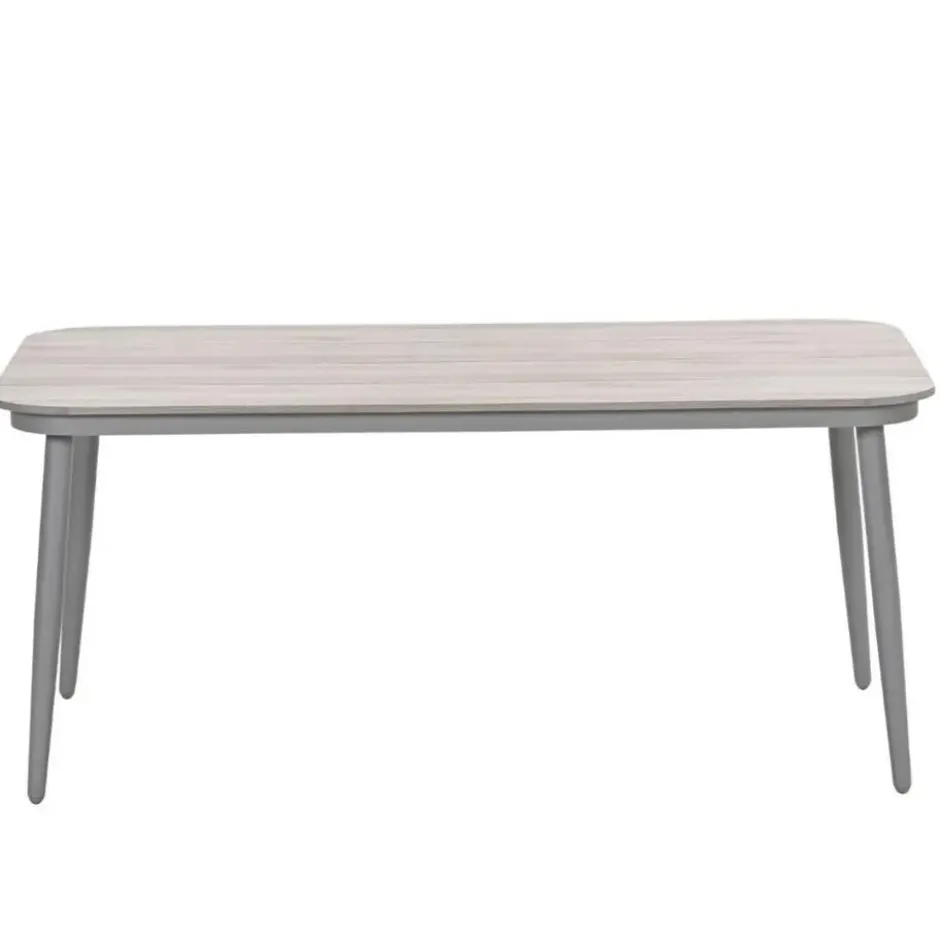 Margriet lounge-dining tuintafel - 160x90 cm - taupe