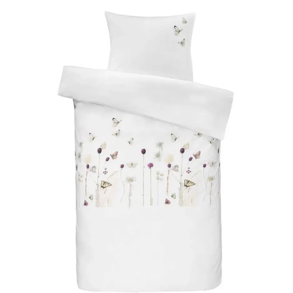 Marjolein Bastin dekbedovertrek Papilio - wit - 140x200/220 cm