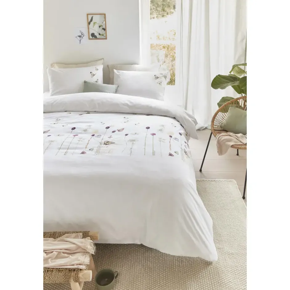 Marjolein Bastin dekbedovertrek Papilio - wit - 240x200/220 cm