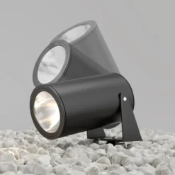 Maytoni Outdoor - Landschapsverlichting Bern - Grafiet - Ø13