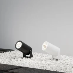 Maytoni Outdoor - Landschapsverlichting Bern - Wit - Ø13