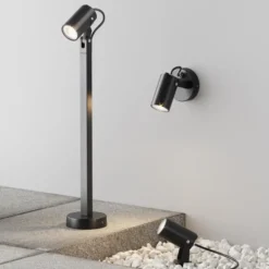 Maytoni Outdoor - Landschapsverlichting Scope - Zwart - Ø5,5