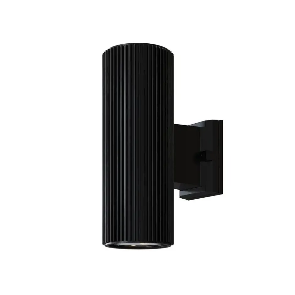 Maytoni Outdoor - Wandlamp Rando - Zwart - Ø9,5