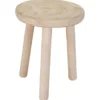 Mega Collections Plantenpot verhoger - hout - D35 x H45 cm