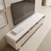 Meubella - Anobo - TV-Meubel - Beige - 180 cm