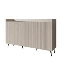 Meubella - Asty - Dressoir - Beige - 150x41x92 cm