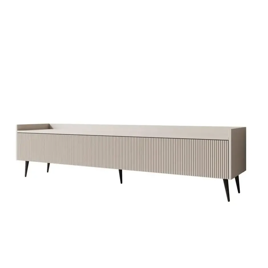 Meubella - Asty - TV-Meubel - Beige - 180 cm