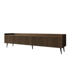Meubella - Asty - TV-Meubel - Donker eiken - 180 cm