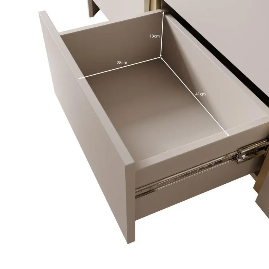 Meubella - Barbados - Dressoir - Eiken - 168x39x84 cm