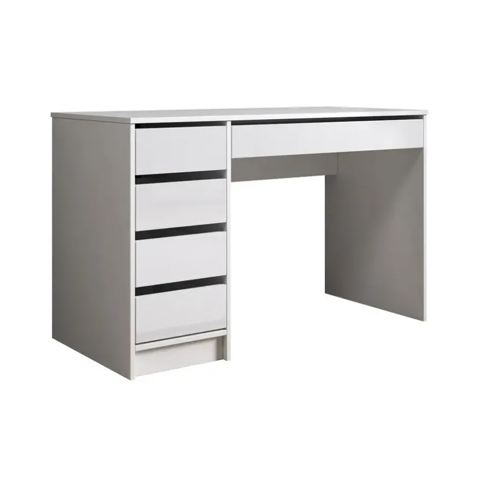 Meubella - Bureau Avio - Wit - 120 cm