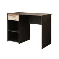 Meubella - Bureau Hyatt - Eiken - Wit - 156 cm