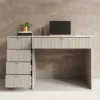 Meubella - Bureau Tavares - Beige - 120 cm