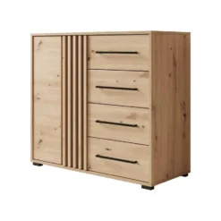 Meubella - Dressoir Adyson - Eiken - 93 cm