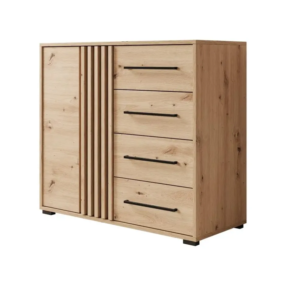 Meubella - Dressoir Adyson - Eiken - 93 cm