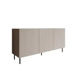 Meubella - Dressoir Alex - Beige - 156 cm