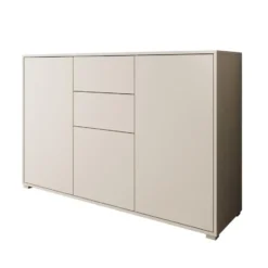 Meubella - Dressoir Gideon - Beige - 141 cm