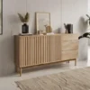 Meubella - Dressoir Storm - Eiken - 159 cm