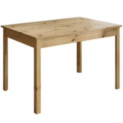 Meubella - Eetkamertafel Steve - Eiken - 160 cm - Uitschuifbaar