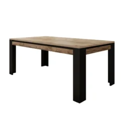 Meubella - Eetkamertafel Trinidad - Eiken - 195 cm