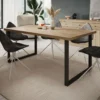 Meubella - Eetkamertafel Vince - Eiken - 180 cm
