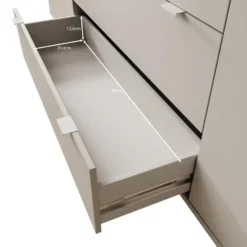 Meubella - Galeno - Dressoir - Beige - 225x41x86 cm
