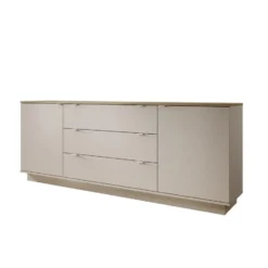 Meubella - Galeno - Dressoir - Beige - 225x41x86 cm