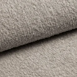 Meubella - Hoekbank Monet - Beige - Teddystof - Boucle - Links