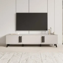 Meubella - Hydra - TV-Meubel - Beige - 180 cm