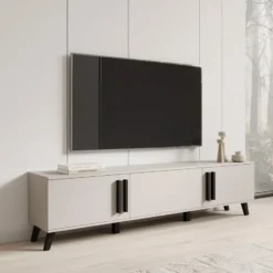 Meubella - Hydra - TV-Meubel - Beige - 180 cm