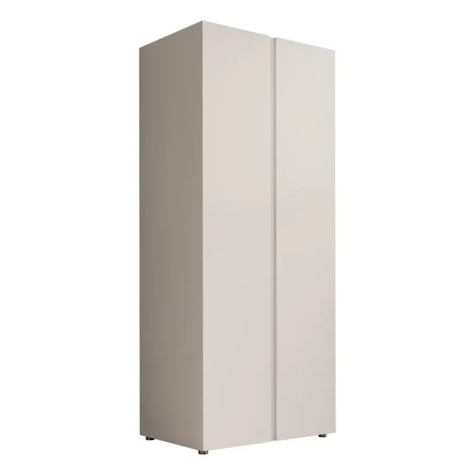 Meubella - Kledingkast Brussel - Wit - 74 cm