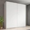 Meubella - Kledingkast Ganaro - Wit - 180 cm