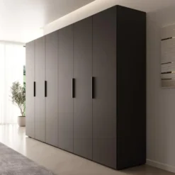 Meubella - Kledingkast Marquesa - Zwart - 300 cm