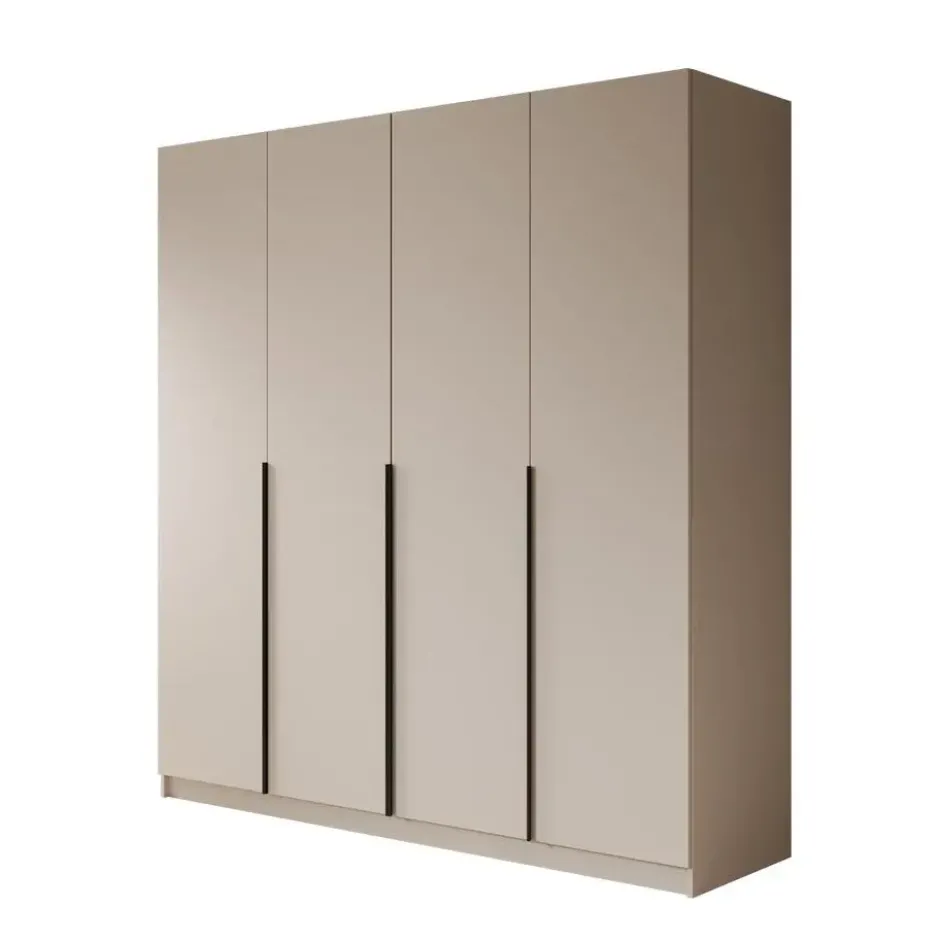 Meubella - Kledingkast Sabre - Beige - 200 cm