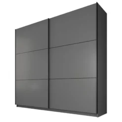 Meubella - Kledingkast Samantha - Grijs - 217 cm