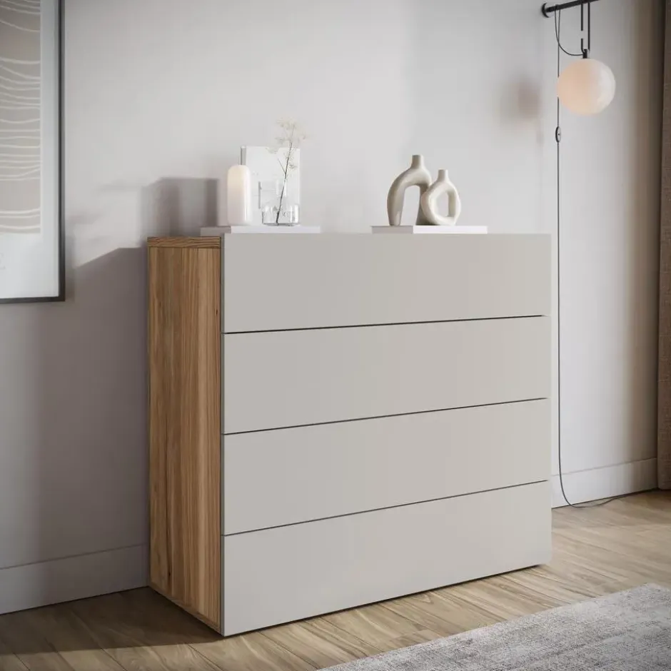 Meubella - Ladekast Innocent - Beige - 100 cm
