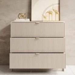 Meubella - Ladekast Tavares - Beige - 80 cm