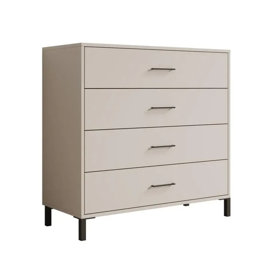 Meubella - Ladekast Vidor - Beige - 93 cm